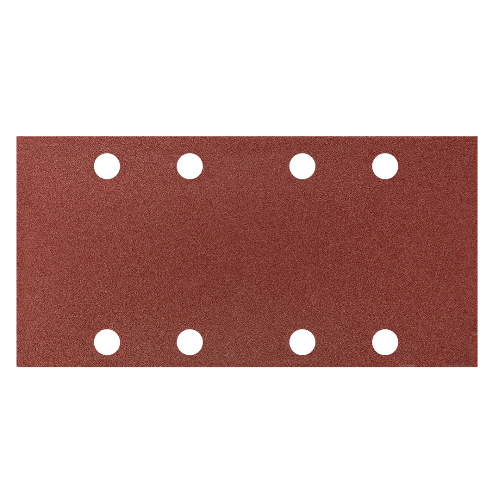 Slipande papper med kardborreband 93 x 185 mm, K180, 5 st, med hål
