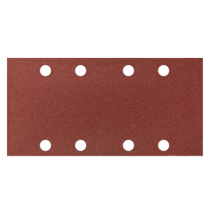Slipande papper med kardborreband 93 x 185 mm, K180, 5 st, med hål