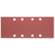 Sandpapper 93 x 230 mm, K80, 5 st., med hål