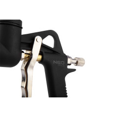 Sprutpistol för strukturfärg, 4,7 liter, 3,5 bar, munstycken ingår 4/6/8 mm.