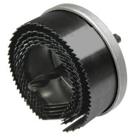 Hålsågar 60-95 x 30 mm, set med 5 stycken.
