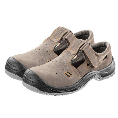 Arbetssandaler i mocka, S1 SRC, storlek 36.