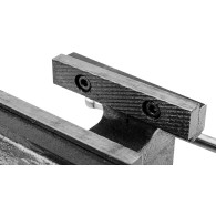 Låsbar skruvstycke med roterbart huvud 125 mm