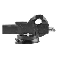 Låsbar skruvstycke med roterbart huvud 150 mm