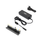 Universalnätadapter Rebel med 10 kontakter 90 W 18,5-20 V automatisk