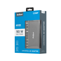 Universalnätadapter Rebel med 10 kontakter 90 W 18,5-20 V automatisk