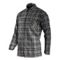 Skjorta i grå flanell, 170 g/m2, 's', ce, Lahti Skjorta i grå flanell, 170 g/m2, 's', ce, Lahti