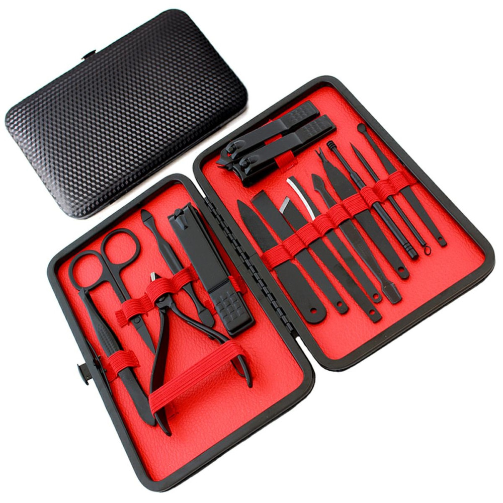 AG603E Zestaw do manicure czerwony AG603E Zestaw do manicure czerwony