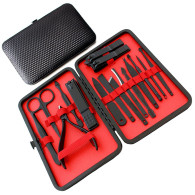 AG603E Zestaw do manicure czerwony