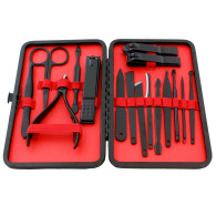 AG603E Zestaw do manicure czerwony