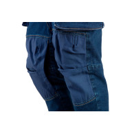 Spodnie robocze DENIM, wzmocnienia na kolanach, rozmiar XL