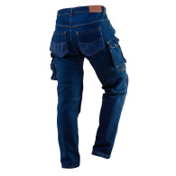 Spodnie robocze DENIM, wzmocnienia na kolanach, rozmiar XXL