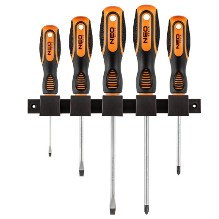 Skruvmejslar, set med 5 stycken.