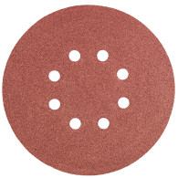 Sliprondeller 150 mm, K100, 5 st, med 8 hål.
