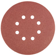 Sliprondeller 150 mm, K120, 5 st, med 8 hål.