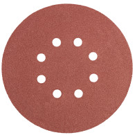 Sliprondeller 150 mm, K150, 5 st, med 8 hål.