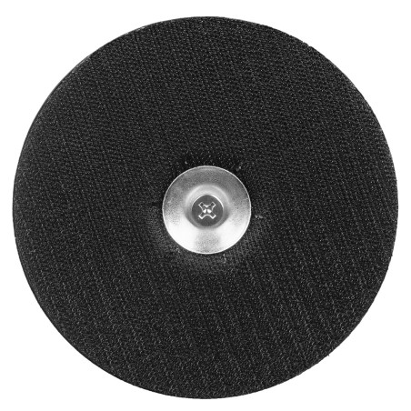 Flexibel skiv med kardborreband 125 mm, fast