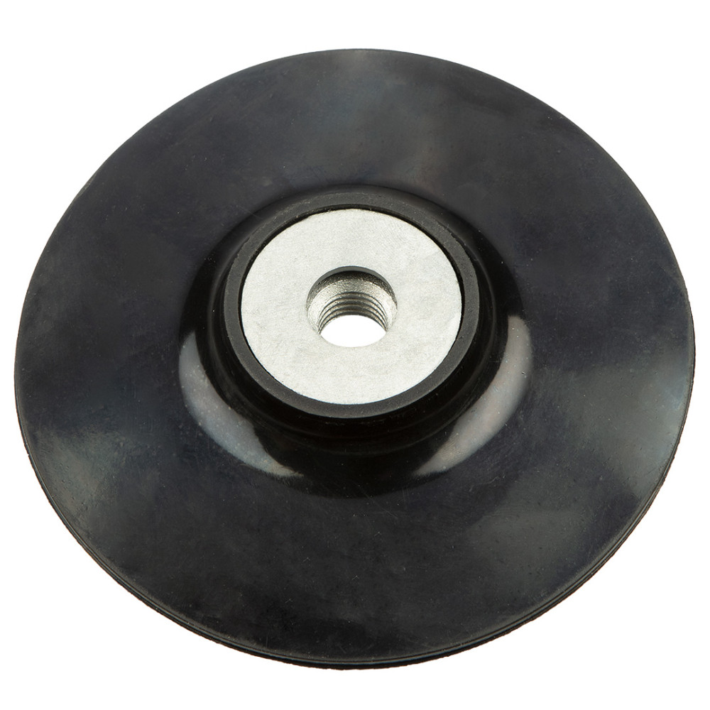 Flexibel skiv med kardborreband 125 mm x M14 + skaft Flexibel skiv med kardborreband 125 mm x M14 + skaft