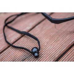 Skyddsglasögon, vita, justerbara öronskydd, motståndsklass F