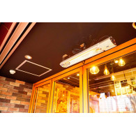 Promiennik 2000W, IP55, element grzejny golden halogen lamp, pilot, regulacja mocy 2 poziomy