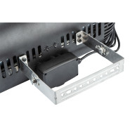 Strålningsvärmare 2000W, IP65, lågglansig värmeelement i bärnstensfärgad lampa