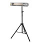 Stativ för strålkastare höjd 1,1 - 1,8 m