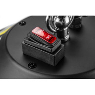 Strålkastare 1500W, takmonterad, IP44, fjärrkontroll