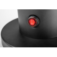 Strålningsvärmare 1000W, IP44, värmeelement av kolbaserad fiberlampa.