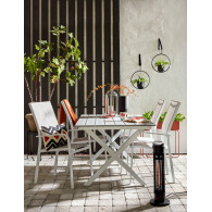 Promiennik stojący 1000W, IP44, element grzejny carbon fiber lamp