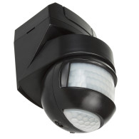 Sensorn Maclean, Väggmonterad, Rörelse, Skymning, 180° + 360°, 2000W, Svart, MCE295