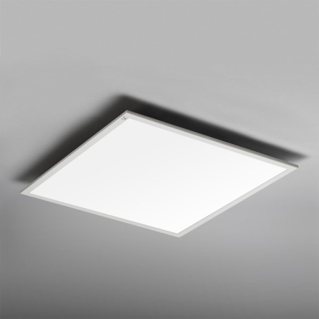 Panel LED Maclean, Taklampa, slim 40W, 595x595x8mm, neutral vit (4000K), raster, FLICKER-FREE funktion, MCE540