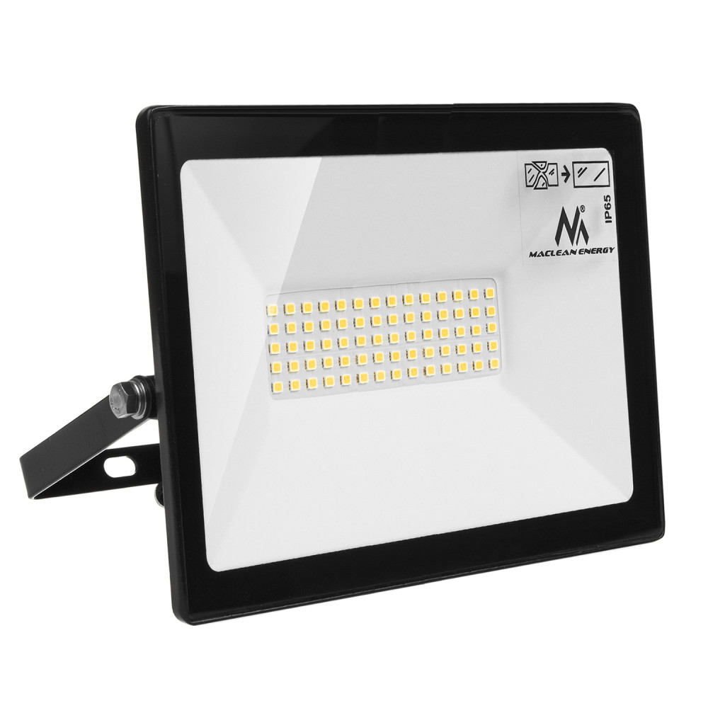 Strålkastare LED Maclean, Slim 50W, Kallt vitt ljus (6000K), IP65, PREMIUM, MCE550 CW Strålkastare LED Maclean, Slim 50W, Kallt vitt ljus (6000K), IP65, PREMIUM, MCE550 CW