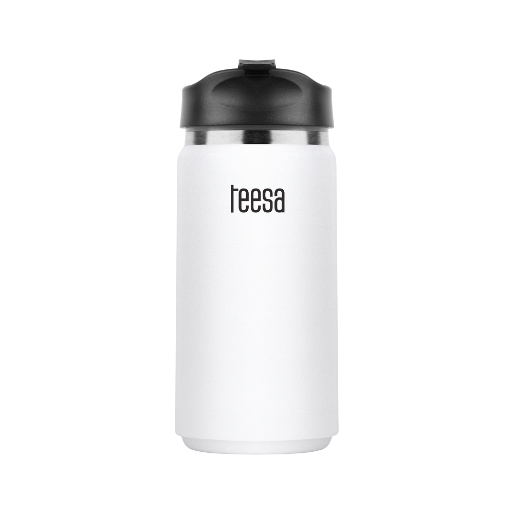 Kubek termiczny TEESA 350ml white Kubek termiczny TEESA 350ml white