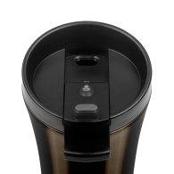 Kubek termiczny TEESA 500ml dark brown
