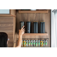 Termosmugg TEESA 500 ml mörkbrun
