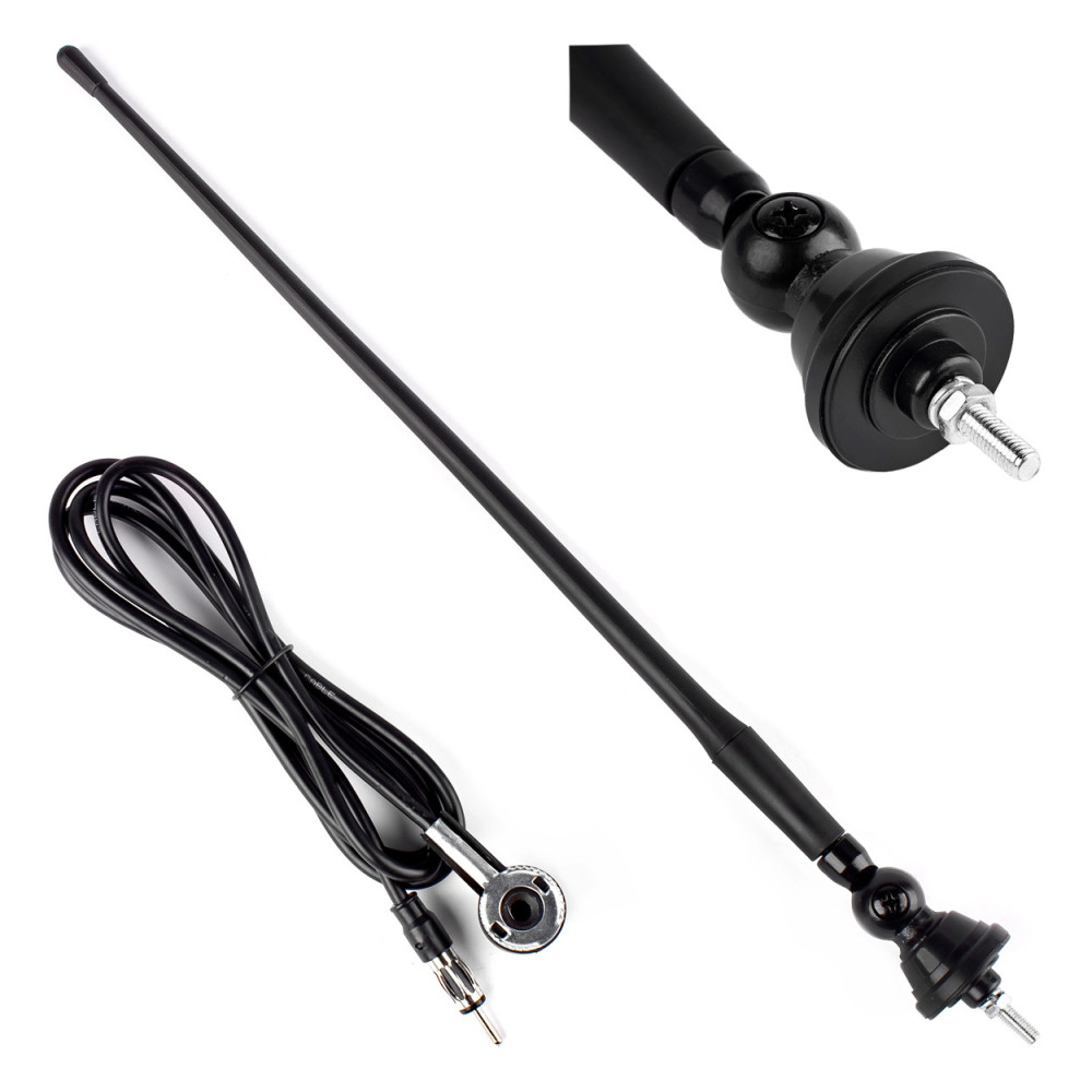 Bilantenn 34 cm 5 mm adapter ant02 amio-01049 Bilantenn 34 cm 5 mm adapter ant02 amio-01049