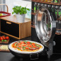 Ugn till pizza TEESA SUPREME, 1200 W, 32 cm, fönster, avtagbar sten.