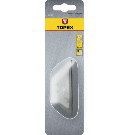 Utbytbara trapezformade blad, 5 stycken.