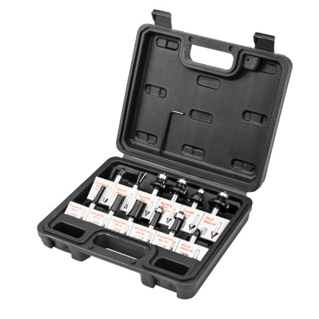 Fräsar med 8 mm skaft, set om 12 stycken.