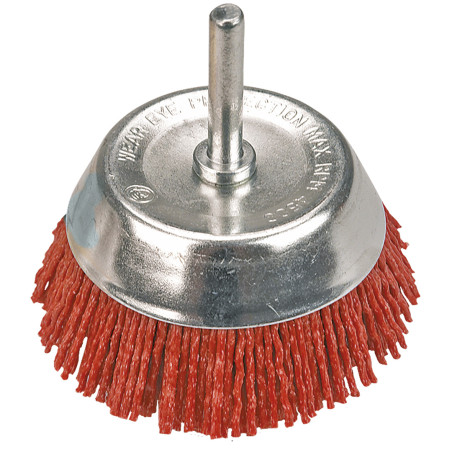 Slipborste med skaft 75 mm