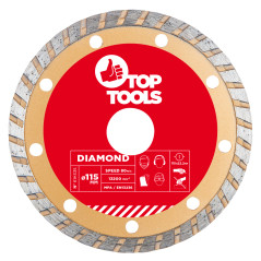 Diamantskiva 115 x 22,2 mm, turbo