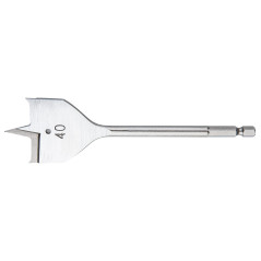 Borr för trä, flätad, 40 x 152 mm.