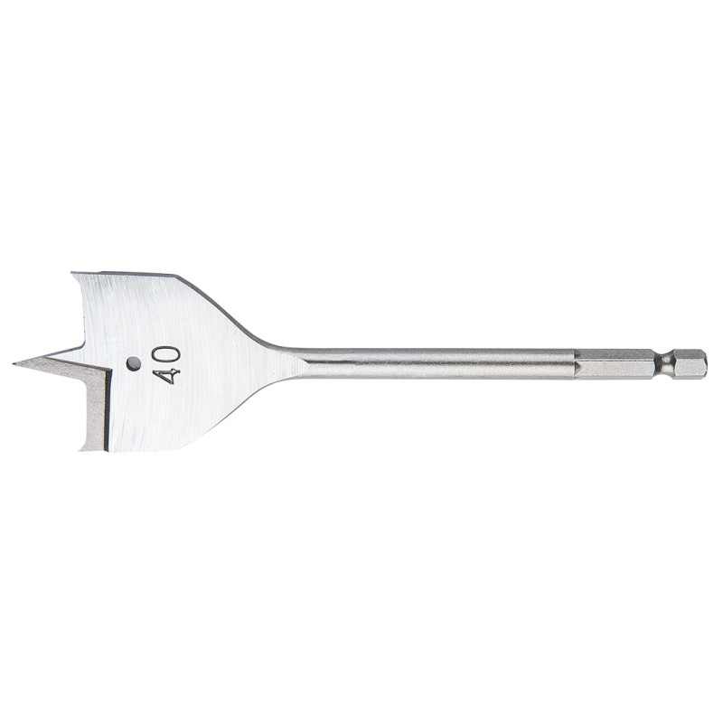 Borr för trä, flätad, 40 x 152 mm.