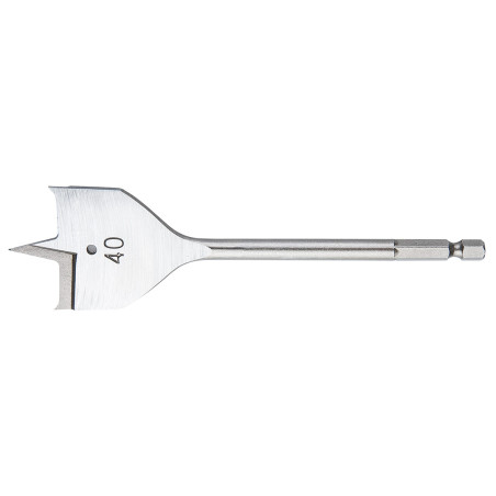 Borr för trä, flätad, 40 x 152 mm.