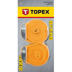 Bagageband 2,5 m x 25 mm, 2 st.