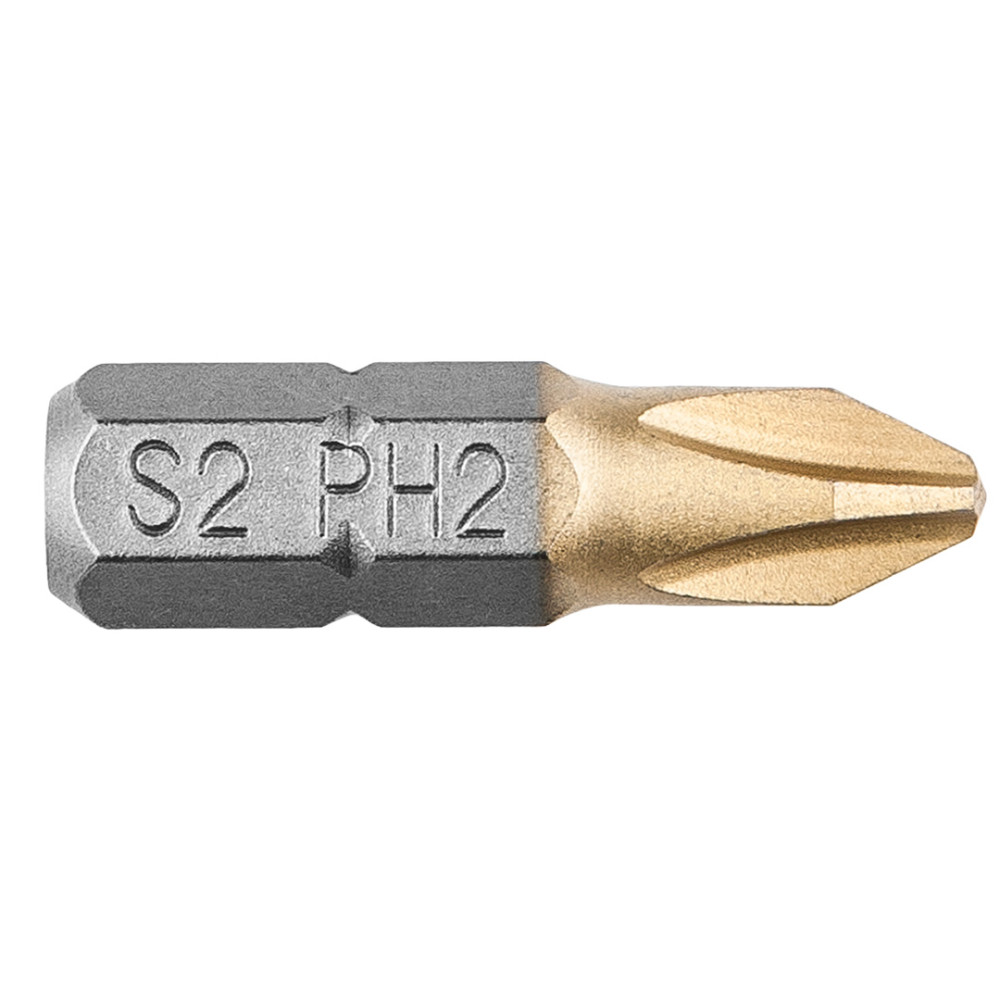 Końcówki wkrętakowe PH2 x 25 mm, 2 szt. Końcówki wkrętakowe PH2 x 25 mm, 2 szt.