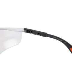 Skyddsglasögon i polykarbonat, vita linser