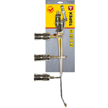 Tak, det är en takläggaruppsättning på 99 kW med 3 brännare.