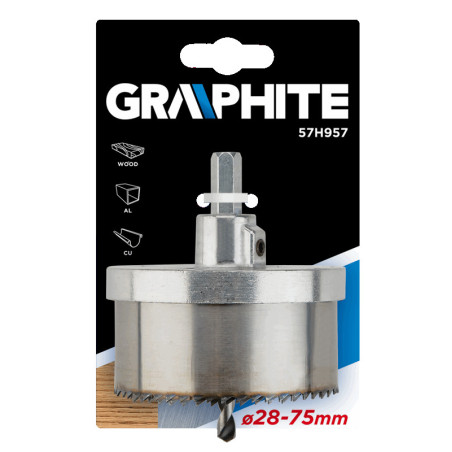 Håltagare 28-75 x 30 mm, set med 5 stycken.