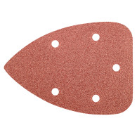 Slipande papper med kardborre, K60, 5 st.